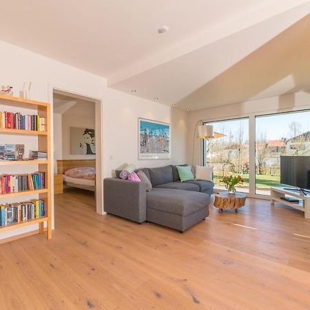 Helle Wohnung Mit Bergblick & Eigener Terrasse Bad Tölz Dış mekan fotoğraf