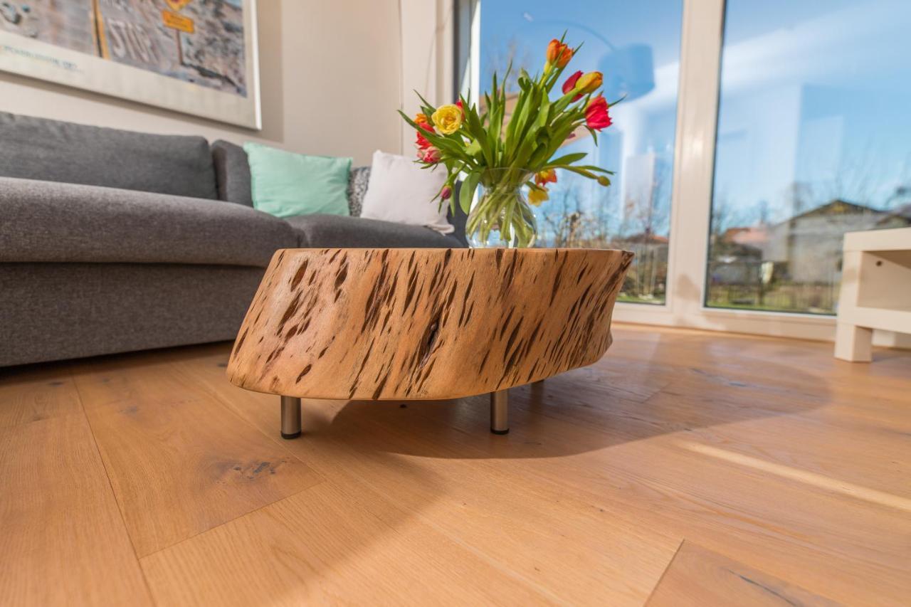 Helle Wohnung Mit Bergblick & Eigener Terrasse Bad Tölz Dış mekan fotoğraf