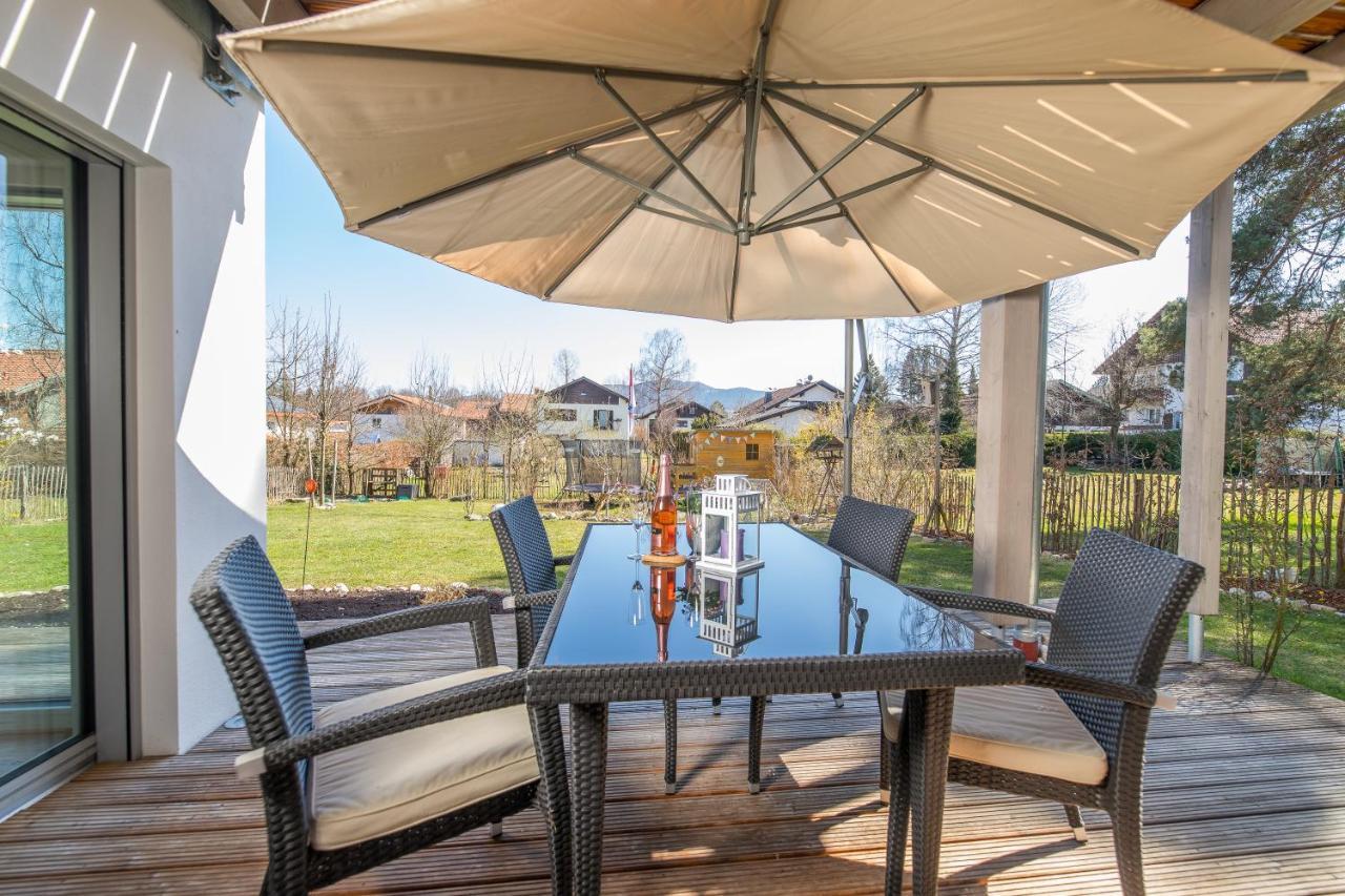 Helle Wohnung Mit Bergblick & Eigener Terrasse Bad Tölz Dış mekan fotoğraf