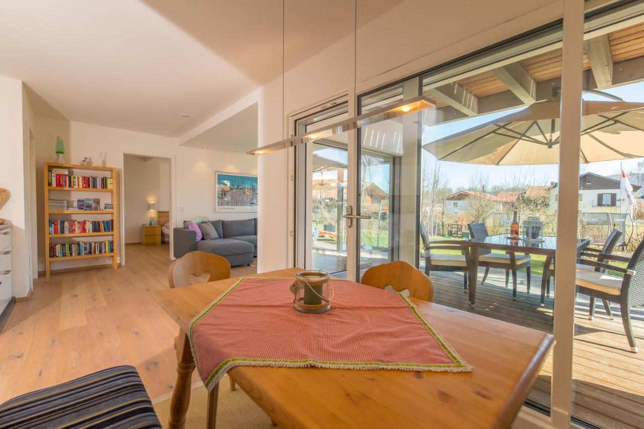Helle Wohnung Mit Bergblick & Eigener Terrasse Bad Tölz Dış mekan fotoğraf
