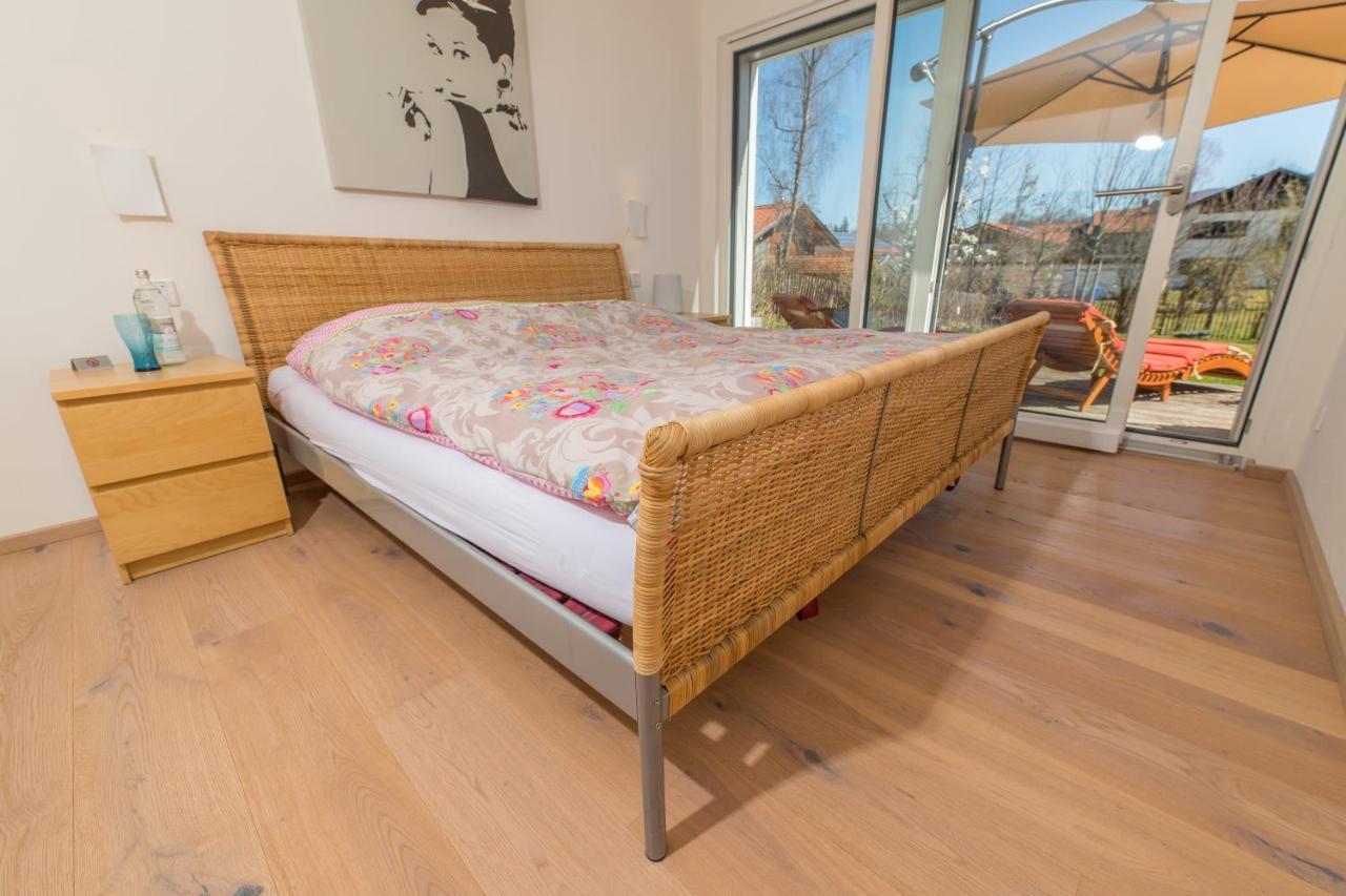 Helle Wohnung Mit Bergblick & Eigener Terrasse Bad Tölz Dış mekan fotoğraf